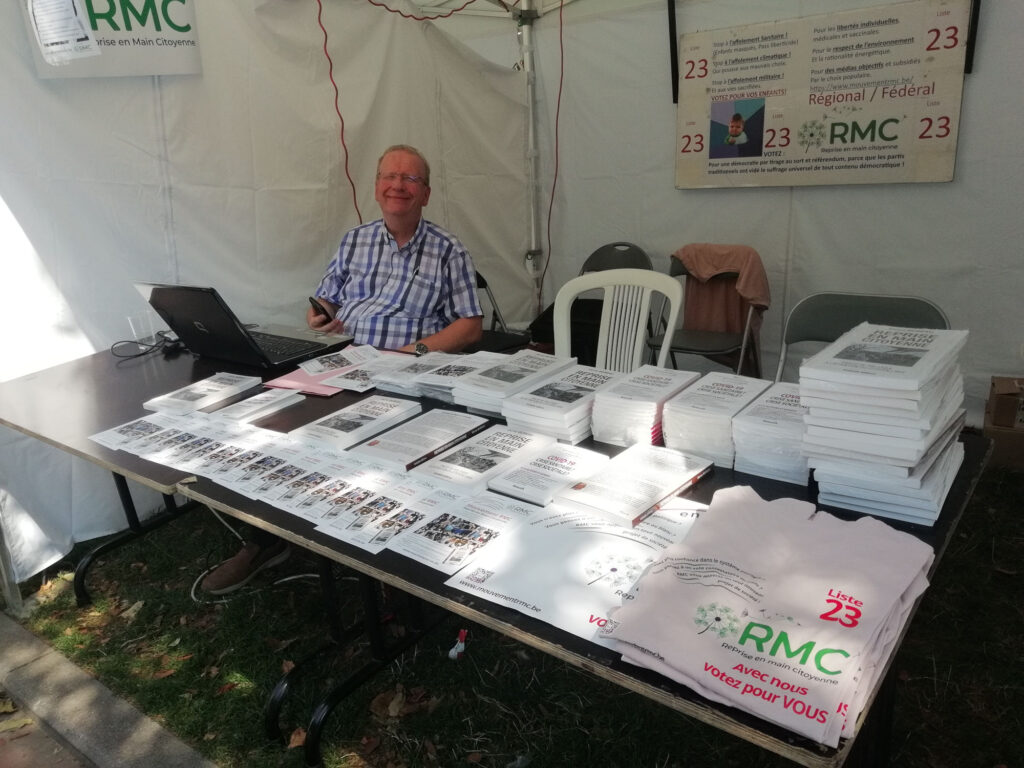 stand RMC à Retrouvailles Liège